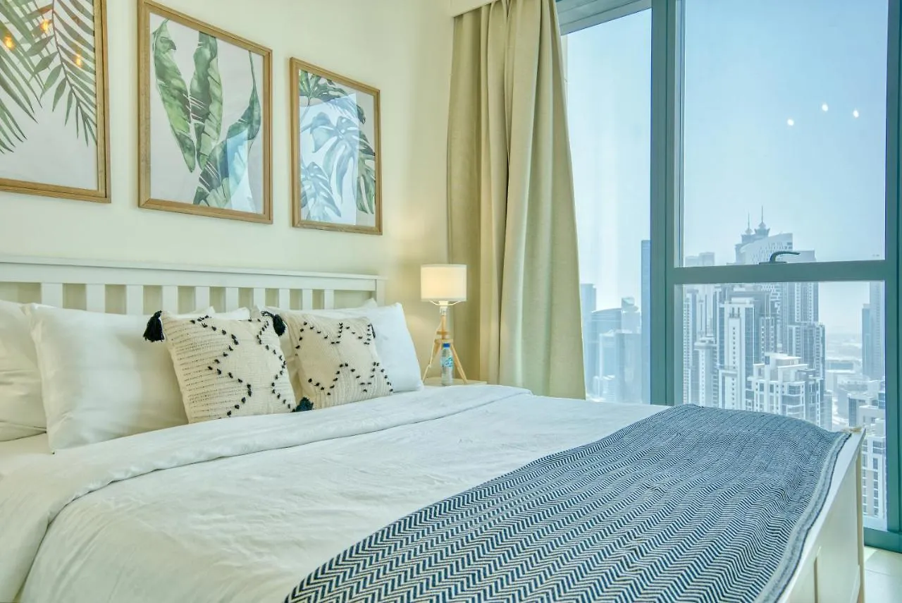 شقة Boho-Chic Cosy 1Br, Minutes To Burj Khalifa دبي الإمارات العربية المتحدة