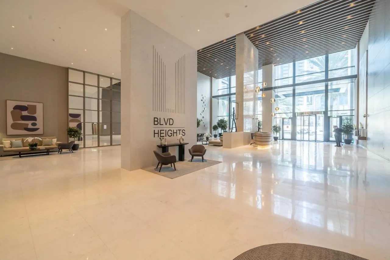 Boho-Chic Cosy 1Br, Minutes To Burj Khalifa Apartamento Dubai